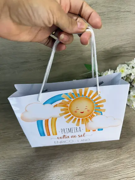 Estojo de Pintura 30 Peças + Sacola Primeira Volta ao Sol
