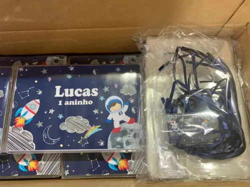 Estojo de Pintura 30 Peças Astronauta