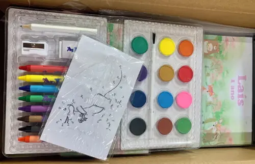 Estojo de Pintura 30 Peças Bosque Encantado