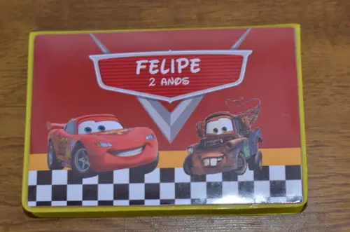 Estojo de Pintura 30 Peças Carros Disney
