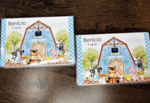 Estojo de Pintura 30 Peças Fazendinha