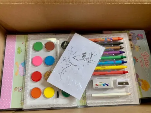 Estojo de Pintura 30 Peças Galinha Pintadinha