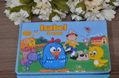 Estojo de Pintura 30 Peças Galinha Pintadinha