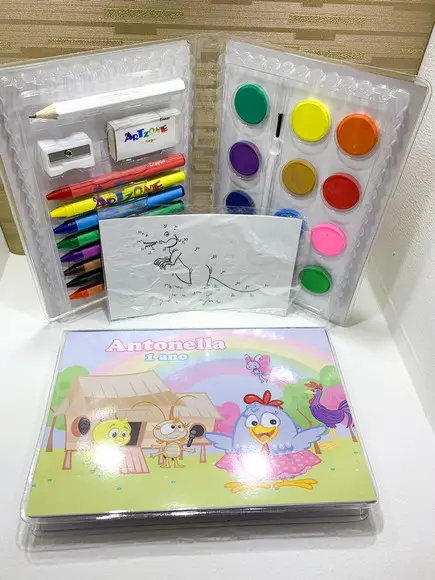Estojo de Pintura 30 Peças Galinha Pintadinha