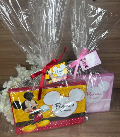 Estojo de Pintura 30 Peças Mickey e Minnie