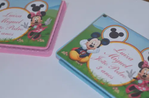Estojo de Pintura 30 Peças Mickey e Minnie