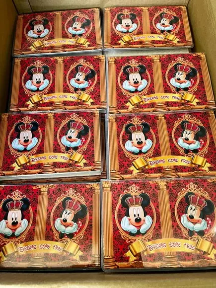 Estojo de Pintura 30 Peças Mickey e Minnie Realeza