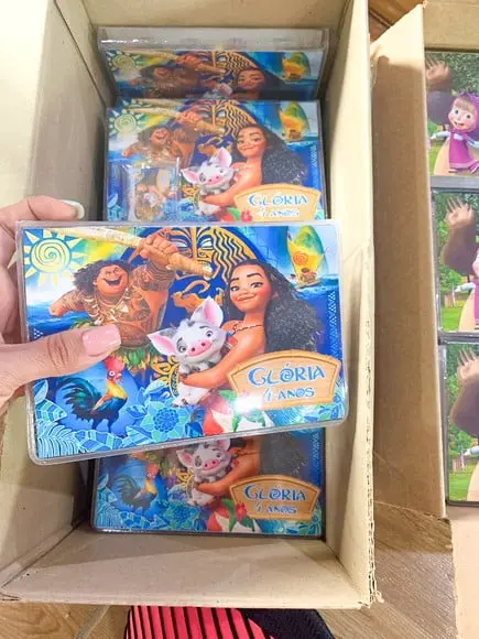 Estojo de Pintura 30 Peças Moana