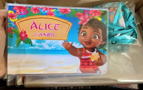 Estojo de Pintura 30 Peças Moana Baby