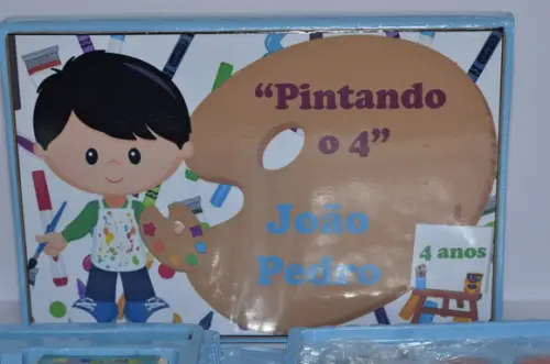 Estojo de Pintura 30 Peças Pintando o 7