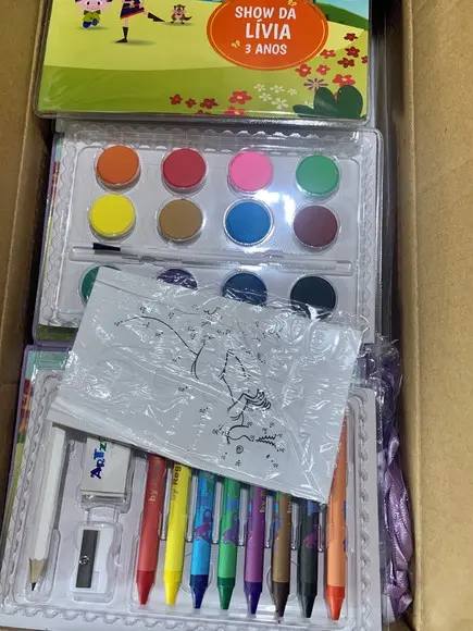 Estojo de Pintura 30 Peças Show da Luna