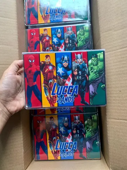 Estojo de Pintura 30 Peças Vingadores