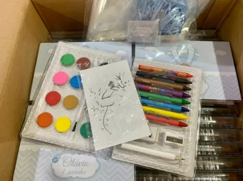Estojo de Pintura 30 Peças Urso Baloeiro