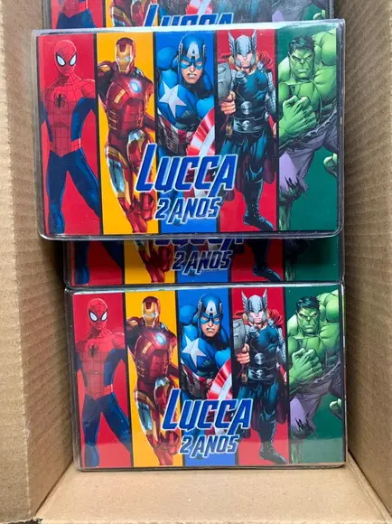 Estojo de Pintura 30 Peças Vingadores