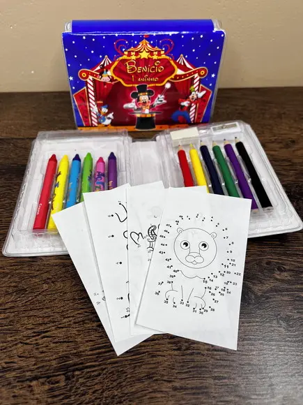 Estojo de Pintura com 20 Peças Circo do Mickey