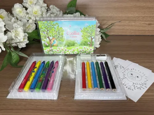 Estojo de Pintura Personalizado 20 Peças Jardim