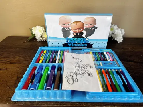 Estojo de Pintura Personalizado 50 Peças