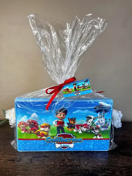 Estojo de Pintura Personalizado 50 Peças Patrulha Canina