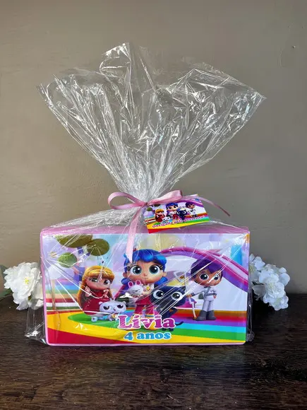 Estojo de Pintura Personalizado Luxo 48 Peças Vera e o Reino