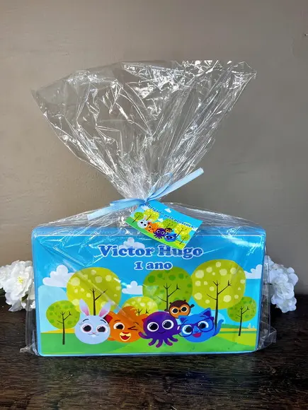 Estojo de Pintura Personalizado Luxo 50 Peças Bolofofos