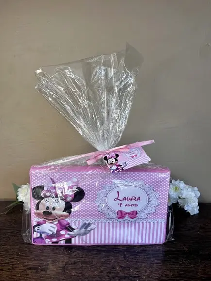 Estojo de Pintura Personalizado Luxo 50 Peças Minnie