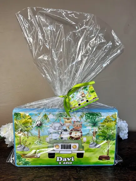 Estojo de Pintura Personalizado Luxo 50 Peças Safari