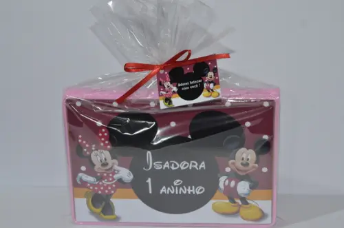 Estojo Pintura 30 Peças Minnie e Mickey