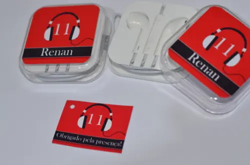 Fone de ouvido Personalizado
