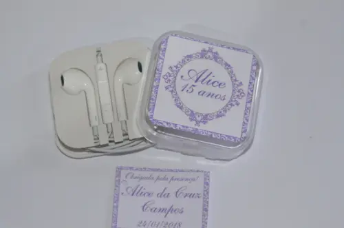 Fone de ouvido Personalizado