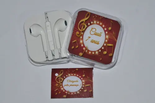 Fone de ouvido Personalizado