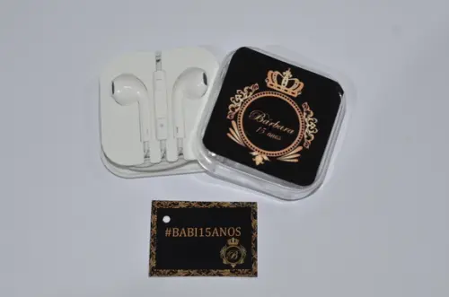 Fone de ouvido Personalizado