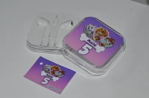 Fone de ouvido Personalizado Patrulha Canina