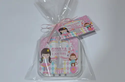 Fone de ouvido Personalizado Circo Rosa
