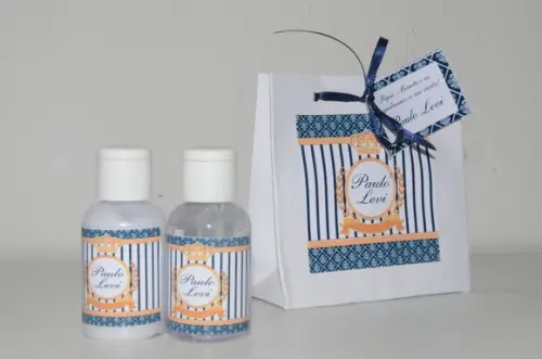 Kit Álcool Gel e Creme com Sacolinha