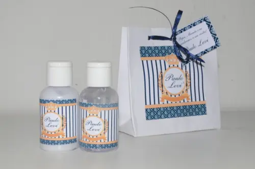 Kit Álcool Gel e Creme com Sacolinha