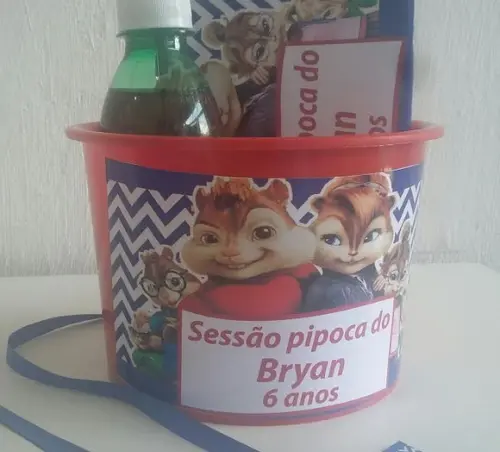 Kit Cinema Person. Alvin e os Esquilos