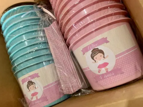 Kit Cinema Personalizado Bailarina