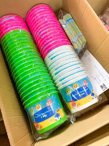 Kit Cinema Personalizado Baby Shark