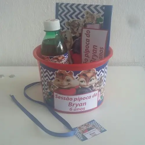 Kit Cinema Person. Alvin e os Esquilos