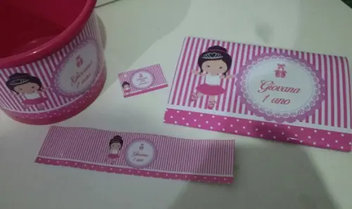 Kit Cinema Personalizado Bailarina
