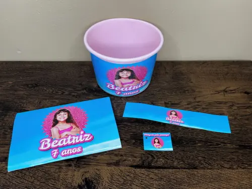 Kit Cinema Personalizado Barbie