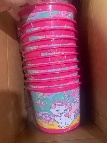 Kit Cinema Personalizado Gatinha Marie