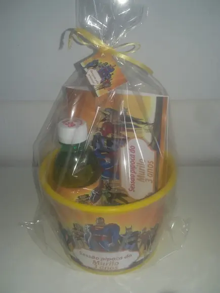 Kit Cinema Personalizado Liga da Justiça