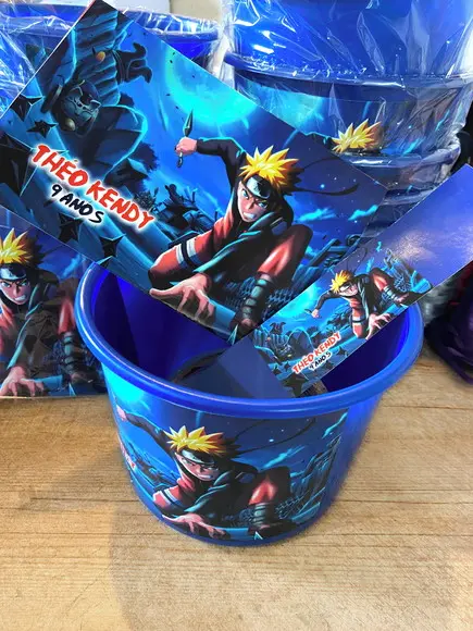 Kit Cinema Personalizado Naruto