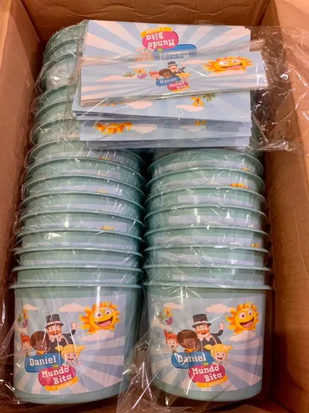 Kit Cinema Personalizado Mundo Bita