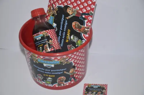 Kit Cinema Personalizado Patrulha Canina Atacado