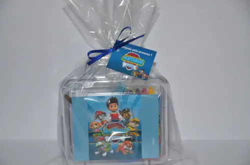 Kit Colorir na Maleta Acrilica Patrulha Canina