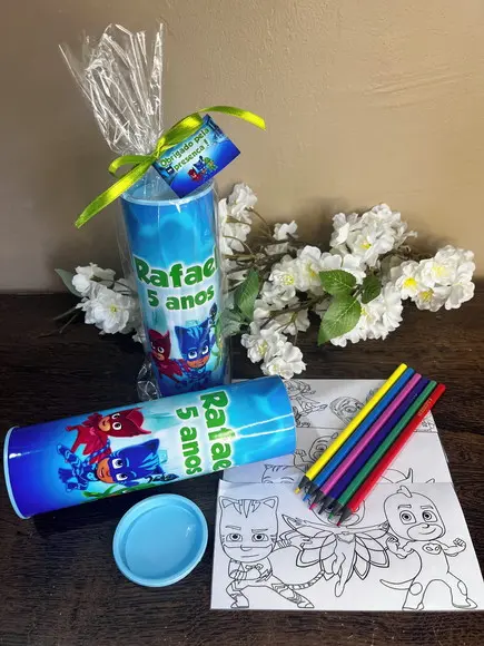 Kit Colorir no Tubo Personalizado