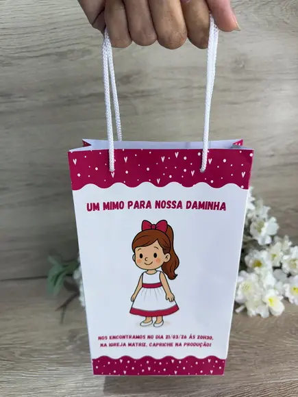 Kit com Estojo de Pintura para Daminha e Pajem Casamento