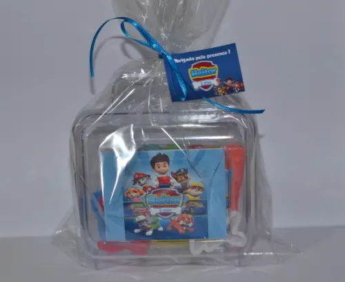 Kit Massinha com Moldes na Maleta Acrilica Patrulha Canina